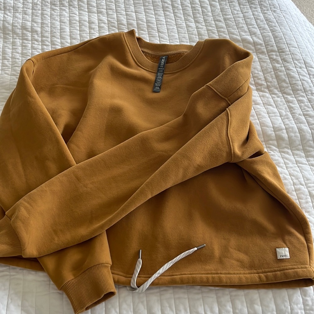 Vuori Mustard Pullover